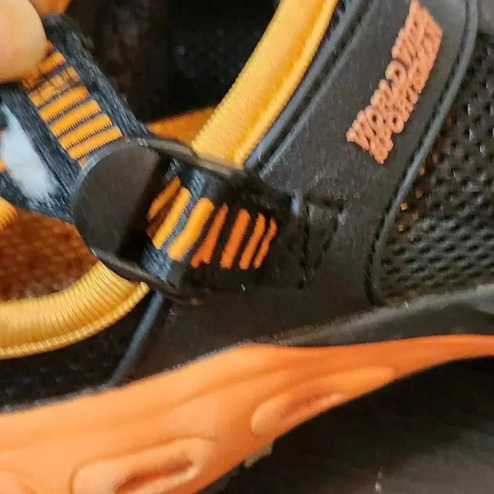 Skechers Black and Orange Sport Slip-On Water Shoes